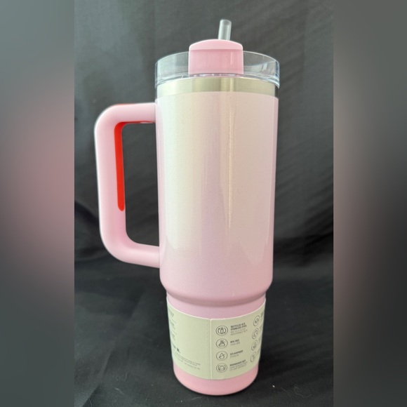 STANLEY NEW FREQUENCY QUENCHER H2.O FLOWSTATE TUMBLER | 30 OZ Rose Petal Shimmer - Picture 5 of 13